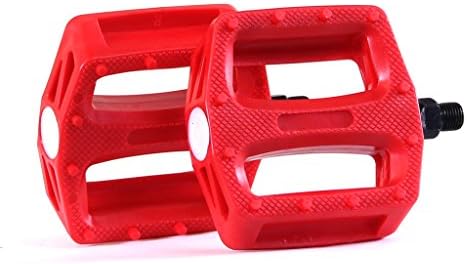 FATBOY Bicycle Platform Pedals for Mini BMX Cycle - RED