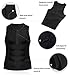 Junlan Men Weight Loss Shirts Waist Trainer Shaper Slim Tank Top Workout Exercise Vest (Sauna Tank Black, XXL)
