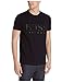 BOSS Green Men's Modern Fit Jersey Crew-Neck Logo T-Shirt, Black, X-Large