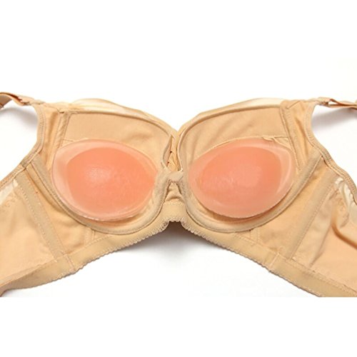 Silicone Bra Inserts Breast Enhancers Clear Breast Push Up And Firming Bust Enhancers Padding