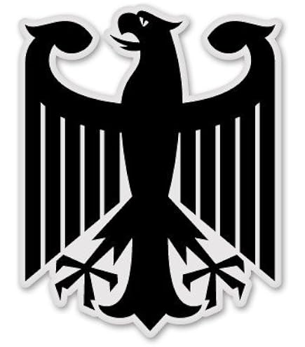 2-Pack Chrome Square Stuttgart Flag Emblem Badge – 3D Car Decal Sticker, Universal Fit (1.93" X 1.93")