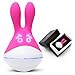 Rabbit Vibrating Massager - 10 Modes Dual Motors Stimulation G-spot Vibrator - Powerful Vibrations Sex Toy - Best for Women or Couples (Rose)
