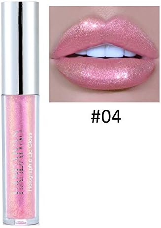 FANOUD Waterproof Long Lasting Polarized Lip Gloss Mermaid Colorful Pearlescent Lip Light Lipstick Makeup Lip