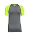 Under Armour Boys' HeatGear Armour Up Digi Fitted Short Sleeve Shirt, Fuel Green (363)/Graphite, Youth X-Large