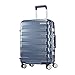 Samsonite 111170-1432 Framelock Hardside Carry On Luggage with Spinner Wheels 20 Inch Ice Blue Bundle w/Deco Gear Luggage Accessory Kit (10 Item)
