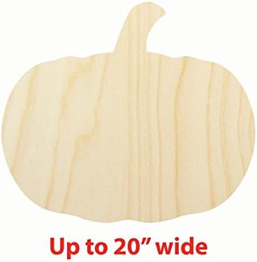 Wooden Pumpkin cutout up to 20" (1/4" thick), DIY wood shape