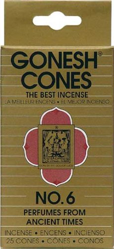 Gonesh ~ Incense Cones ~ No. 6 (Perfumes of Ancient Times)