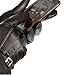 Vetelli Touchscreen Compatible Black Leather Winter/Driving Gloves Medium