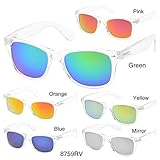 MLC Eyewear ® 'St. Lucas' Retro Square Fashion Sunglasses