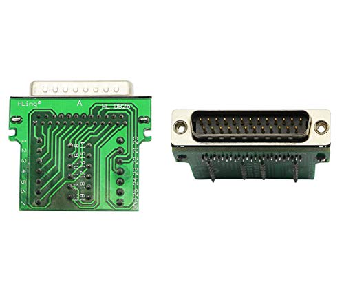 CERRXIAN DB25 Male Connector to DB25 Screw Wiring Terminal Module Breakout PCB Board Kits with Plast - //medicalbooks.filipinodoctors.org