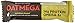 Oatmega Protein Bars, Vanilla Almond, Healthy Snacks Made with Omega-3 and Grass-Fed Whey Protein, Gluten Free Protein Bars, 1.8oz (12 Count)