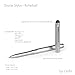 GRIFITI Dootle Stylus Mechanical Pencil and Pen 2 Piece Set, Matte Silver Digital stylus iPhones, Smartphones,Tablets and 0.7 MM Mech Pencil and Rollerball Pen