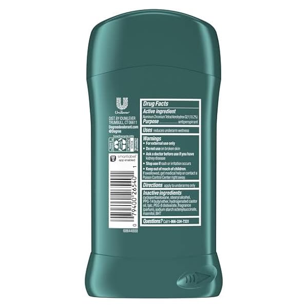 DEGREE MEN DRY PROTECTION ANTIPERSPIRANT – COOL RUSH – 2.7 OUNCE(PACK OF 2)