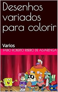 Livro Desenhos variados para colorir: Varios