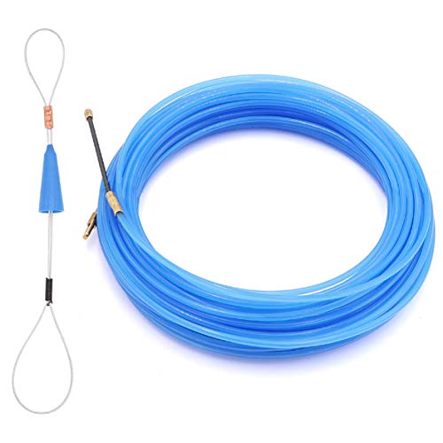 Jeemiter 66 Feet Fish Tape Wire Puller Through Wall, Electrical Fish
