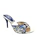 Brieten Women's Rhinestone High Heel Sandals Slide Shoes
