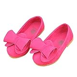 Binmer(TM) Toddler Baby Girls Soft Kids Bow Flats Walking Princess Shoes