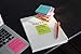 Post-it Super Sticky Notes, 5 Sticky Note Pads, 3 x 3 in., School Supplies, Office Products, 2X The Sticking Power, Supernova Neons Collection