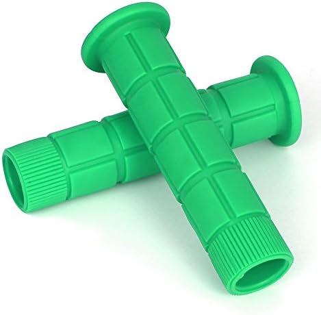 HEYMA Bicycle Handlebar Non slip rubber Handlebar End Grips (Green)