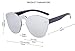 GAMT Reflective Rimless Sunglasses Fashion Vintage Eyewear for Unisex