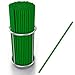 Eco Friendly Green Straws, Bulk Pack of 200 Plastic Green Environment Friendly Green Drinking Straws by Upper Midland Products