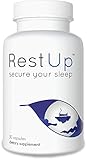 RestUp: Premium Non-Habit Forming Sleep Aid - Get the Best Night's Sleep - 100% Moneyback Guarantee - Made with L-Theanine, NIAGEN, 5-HTP, Bioperine, and Melatonin - Sleep Supplement (30 capsule)