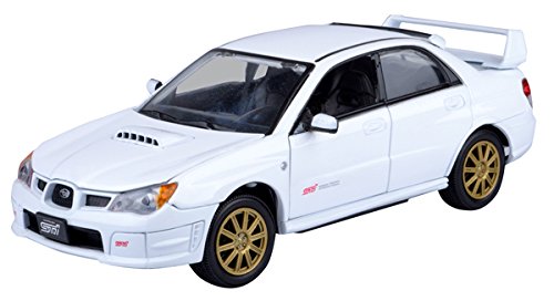 Subaru Impreza WRX STI, white, Model Car,, Motormax 1:24