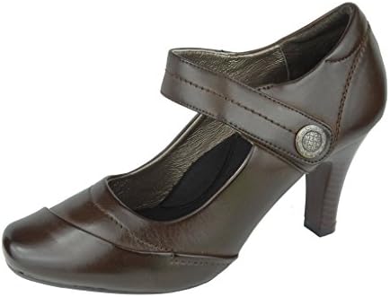 Le Comfort Women's Office-5 Mary Jane Dress Pumps (10 B(M) US, Brown)