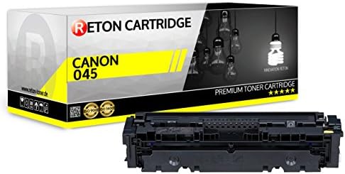 Original Reton Toner | 25% more capacity | compatible with 045Y yellow, for Canon i-Sensys LBP611CN, Canon i-Sensys LBP613CDW, Canon i-Sensys MF631Cn, Canon i-Sensys MF633Cdw, MF635Cx