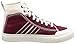 Diesel Men's S-ASTICO LACE-Sneaker mid, Star White/Cabernet, 9.5 M US
