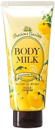 Kose Precious Garden Body Milk Japanese Yuzu Scent 200g Moisturizing Hydrating