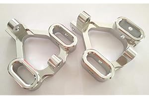 EPTNNASO Aluminum F/R C Hub C-Hubs -1PR Silver for HPI Savage X XL 21 25 SS 4.6 5.9 Flux 85048