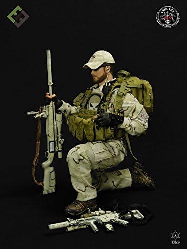 MSE DELUXE EDITION US NAVY SEAL TEAM 3, TOUR 3, CHRIS KYLE ACTION FIGURE