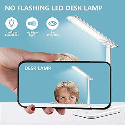 SODIAL Lámpara de Escritorio Led Armónica con Puerto de Carga ...