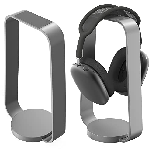 HumanCentric Headphone Stand Headset Holder in Space Gray, Weighted
