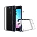 iPhone 8 Plus, iPhone 7 Plus Premium Modular Slim Case [RhinoShield Mod] Shock Absorbent Heavy Duty Protective Cover - Compatible w/ Wireless Charging & Lenses - Dark Blue Bumper w/ Clear Back
