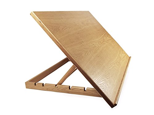Extra Large Adjustable Table Top Drawing Board for Painting & Sketching (Surface Size 19" x 29") - Thumbnail 4