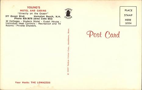 Amazon Com Young S Motel And Cabins Hampton Beach New Hampshire