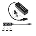 RJ45 Ethernet Splitter cable, Tomjoy RJ45 Y Splitter Adapter 1 to 3 Port Ethernet Switch adapter cable for CAT 5/CAT 6 LAN Ethernet Socket Connector Adapter Cat5 Cat6 Cable