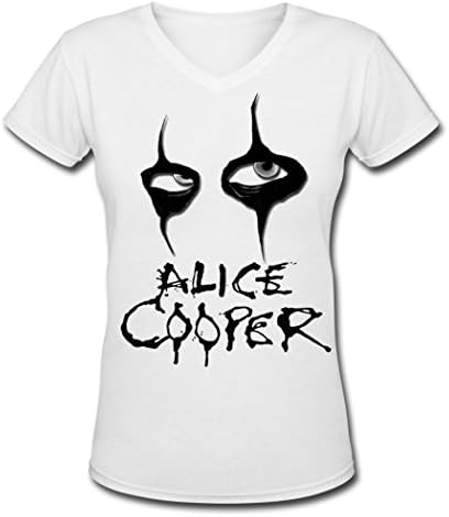 Alice Cooper logo Hot Women's V Neck T Shirt XL