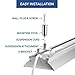 HyperSelect LED Shop Light, 4ft Garage Utility LED Light Integrated Fixture, 35W (100W Eq.), 3800 Lumens, 4000K, DLC 4.2, Clear Cover - Perfect for Garages, Workshops, Warehouses and Barns