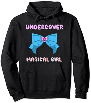 Unisex Magical Girl Anime Hoodie 2XL Black