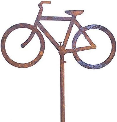Bike Bicycle Garden Art Stake -Free Shipping- Home and Garden Décor Yard Art Decorative Sculptures