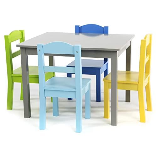 tot tutors wood table and chair set