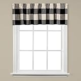 SKL Home by Saturday Knight Ltd. Grandin, Valance, Black, 58