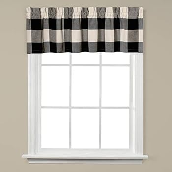 SKL Home by Saturday Knight Ltd. Grandin, Valance, Black, 58
