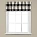 SKL Home by Saturday Knight Ltd. Grandin, Valance, Black, 58