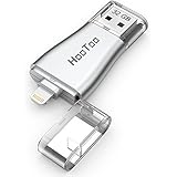 iPhone iPad Flash Drive USB 3.0 Adapter with Extended MFi Lightning Connector, HooToo 32GB Jump Thumb Pen Drive Memory Stick Expansion External Storage for iOS Mac Windows PC