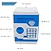 TOPBRY Piggy Bank for Kids,Electronic Password Piggy Bank Kids Safe Bank Mini Piggy Bank Toy for 3-14 Year Old Boys and Girls (Sky Blue)