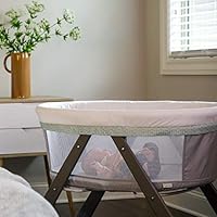 ingenuity foldaway rocking wood bassinet